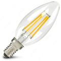 Светодиодная лампа XF-E14-FL-В35-4W-2700K-230V